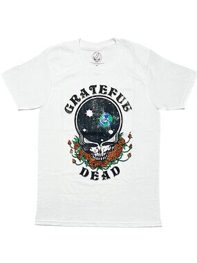 Grateful Dead Space Your Face Graphic Tee White NWT Unisex Men’s M